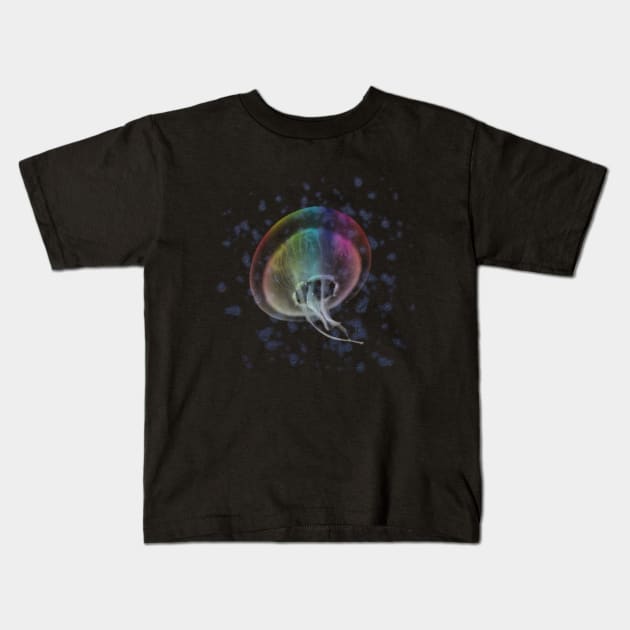 Jellyfish Kids T-Shirt by Sinmara